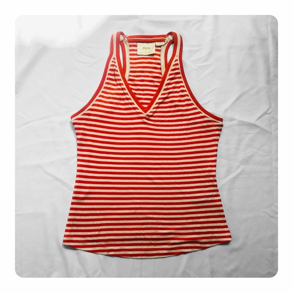 β
Maeve by Anthropologie Striped Tank Top - Orange/White β
- Picture 14 of 16